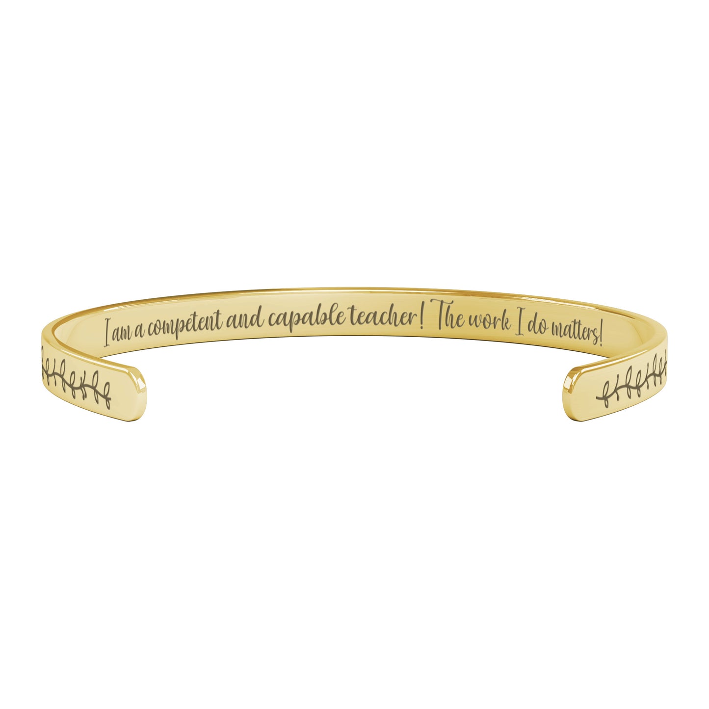 Affirmation Cuff Bracelet